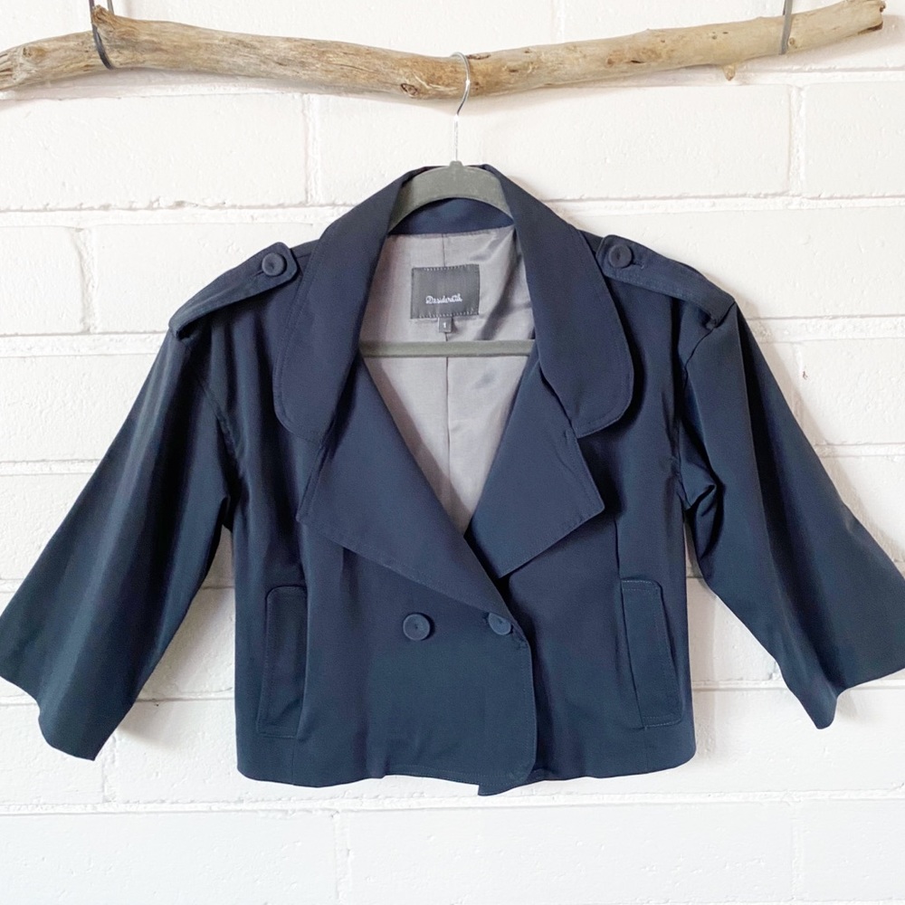 Desiderata Double-breasted cropped jacket sz 1